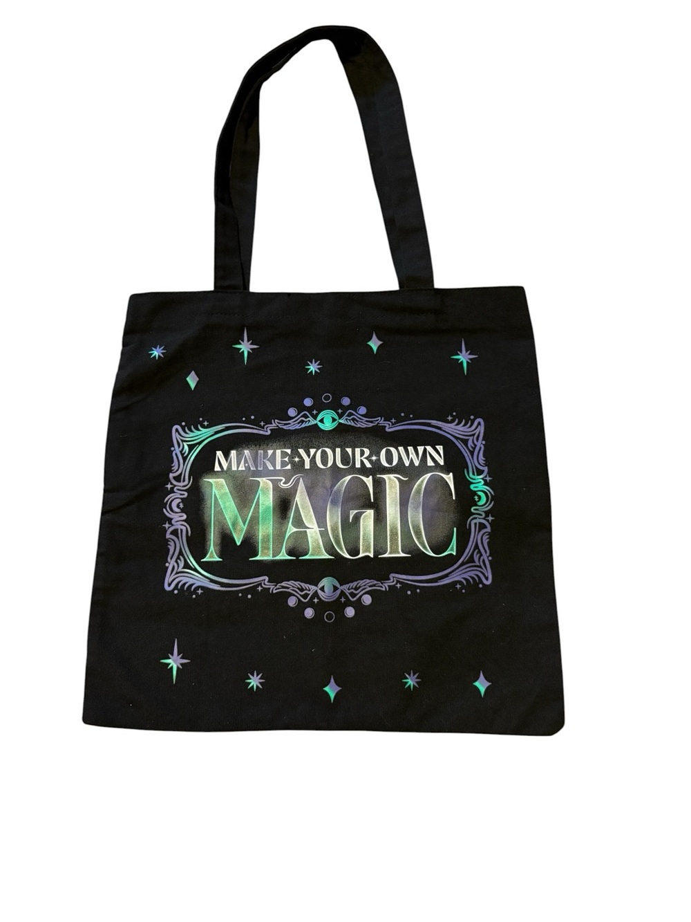 Black 'Make Your Own Magic' Tote Bag